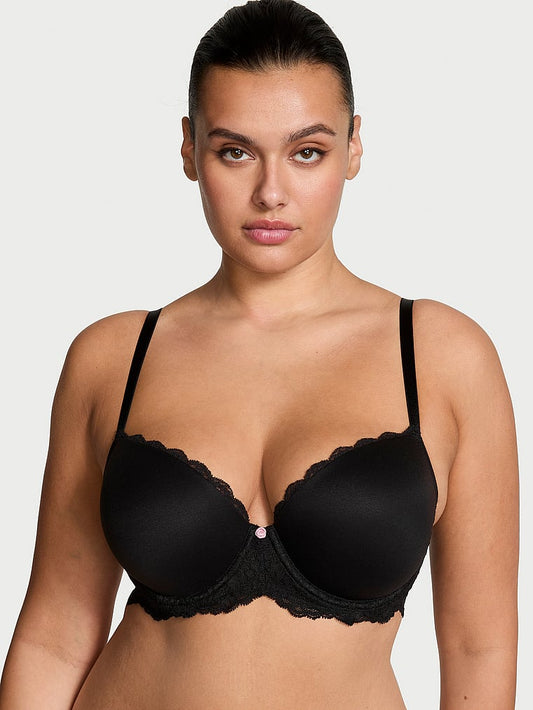 Lace Lightly Lined Classic Coverage Demi Bra