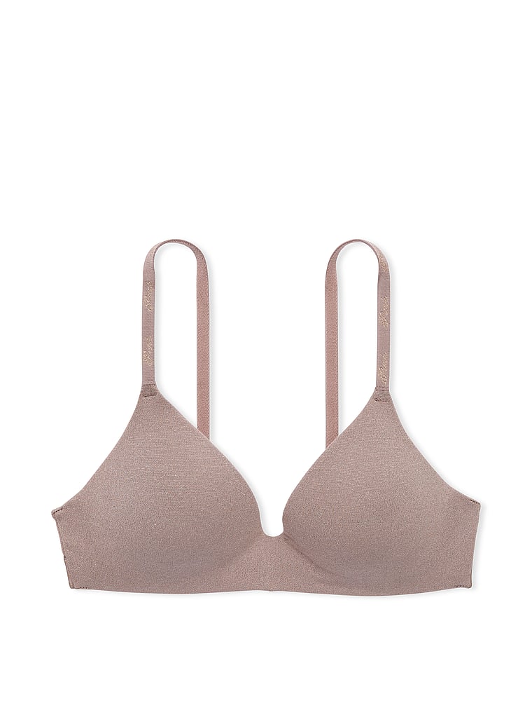 Wear Everywhere Push-Up Wireless Bra Sparkle Knit