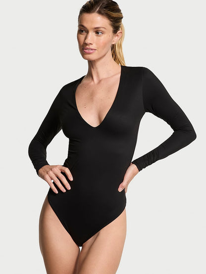 BODYWEAR by Victoria with FeatherSoft™ Innovation V-Neck Bodysuit