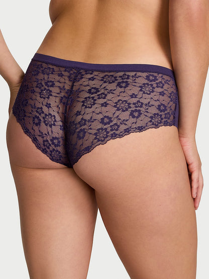 No-Show Lace-Waist Cheeky Panty