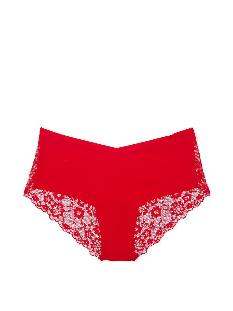 No-Show Lace-Waist Cheeky Panty