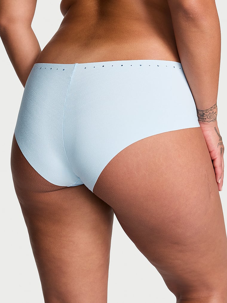 No-Show Shine-Trim Cheeky Panty