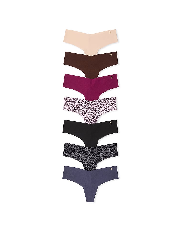 5-Pack No-Show Thong Panties