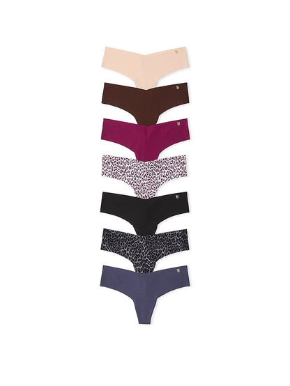 5-Pack No-Show Thong Panties