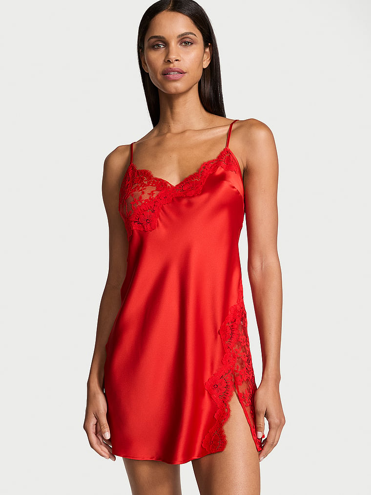 Dare to Dream Lace & Satin Slip