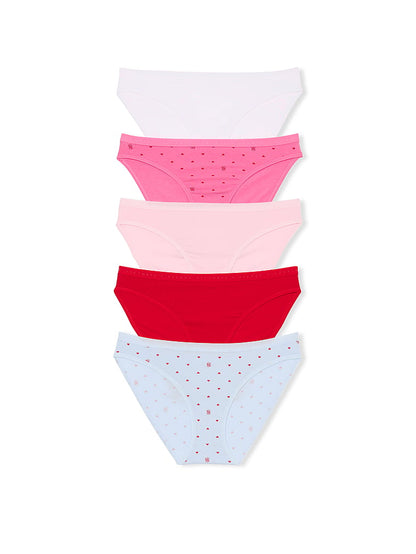 5-Pack Stretch Cotton Bikini Panties