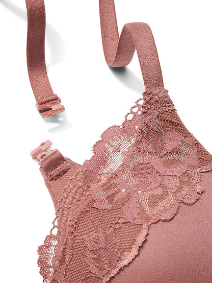 Lace-Trim Push-Up Perfect Shape Bra