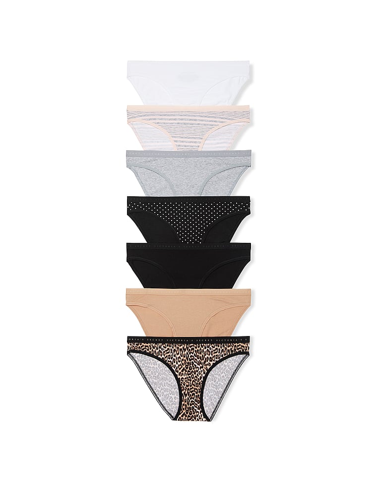 5-Pack Stretch Cotton Bikini Panties