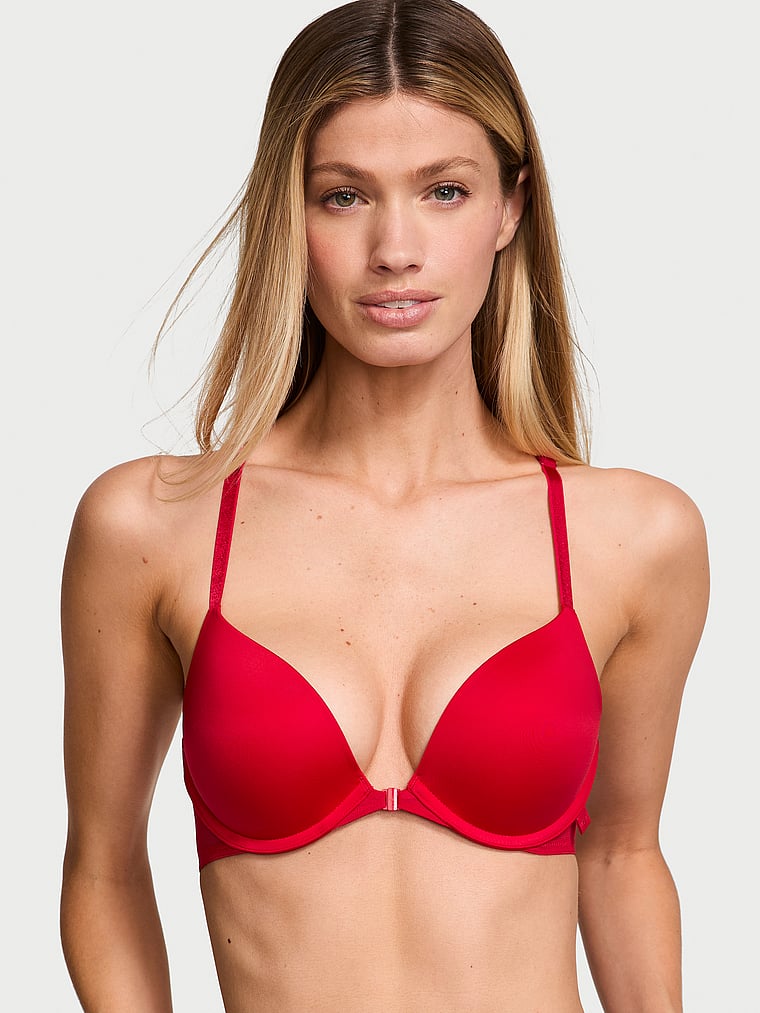 Sexy Tee Smooth Front-Close Push-Up Bra