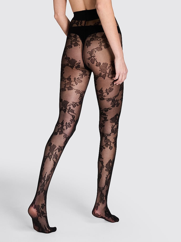 All Over Lace Tights