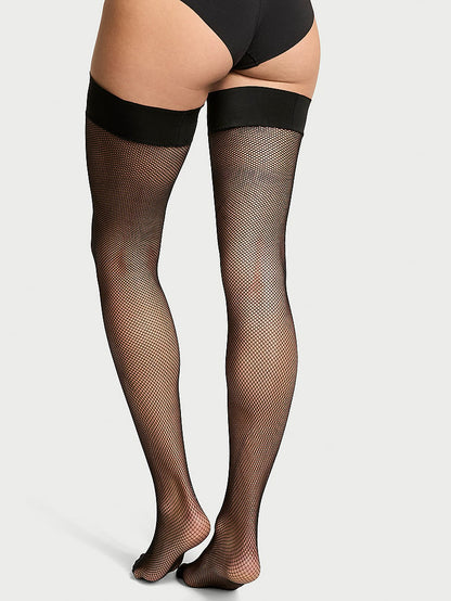 Fishnet Thigh Highs