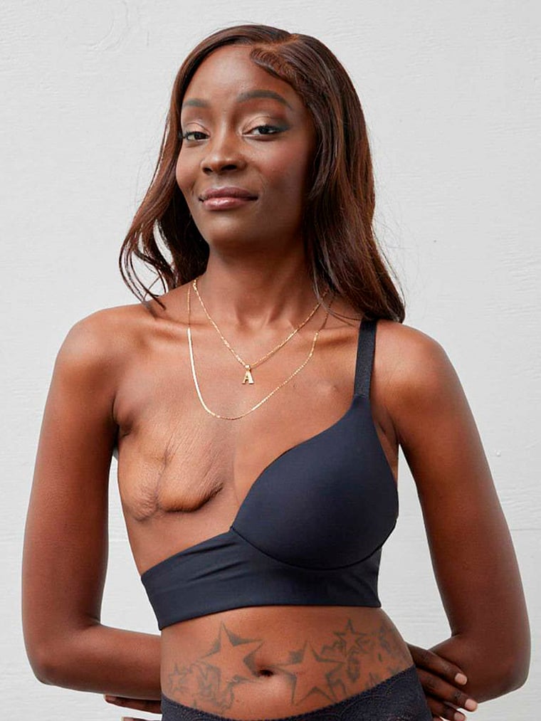 Rachel Unilateral Molded Left Cup Sling Bra