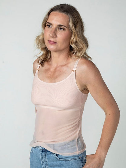 Luba Mesh Camisole with Built in Shelf Bra