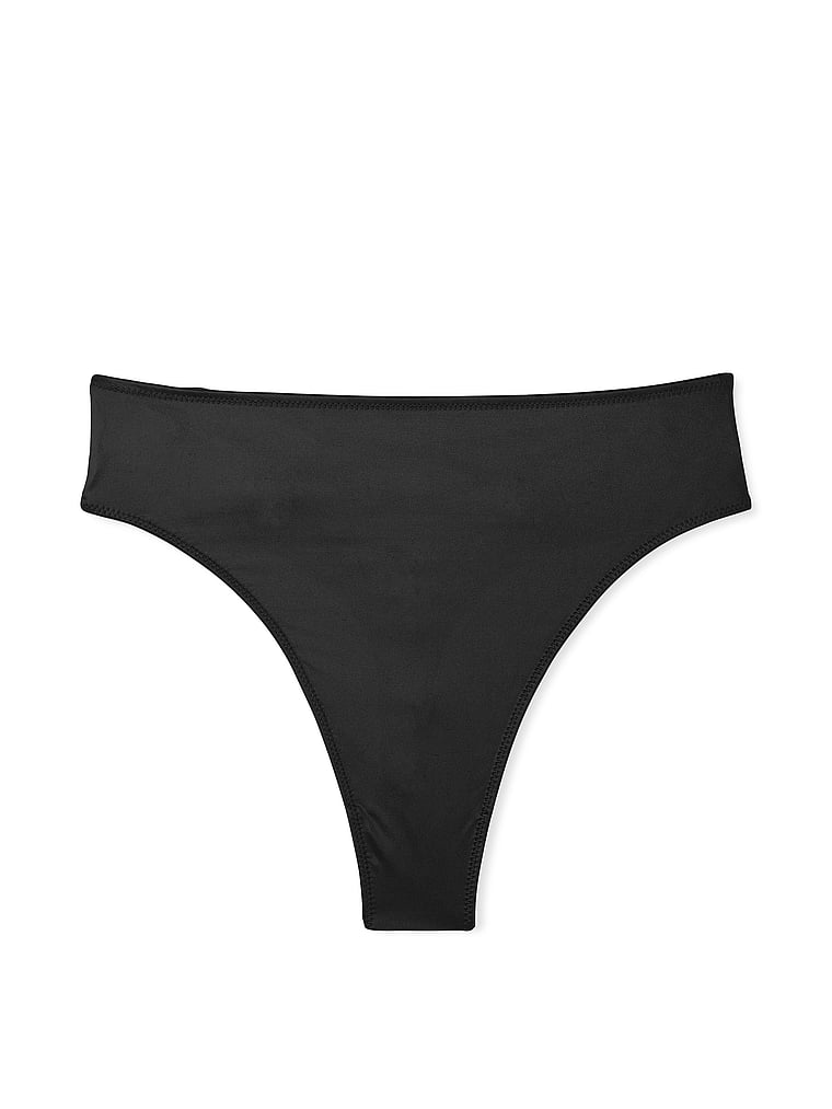 Smooth High-Waist Strappy-Back Thong Panty