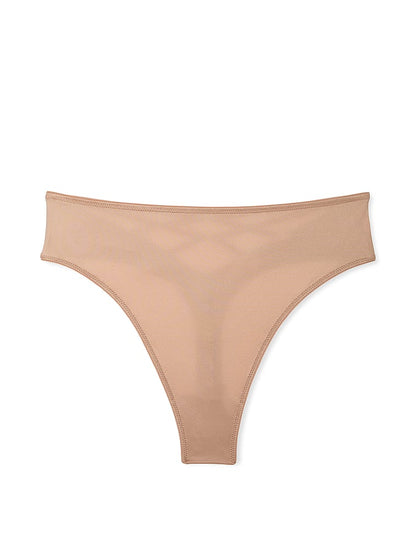 Smooth High-Waist Strappy-Back Thong Panty