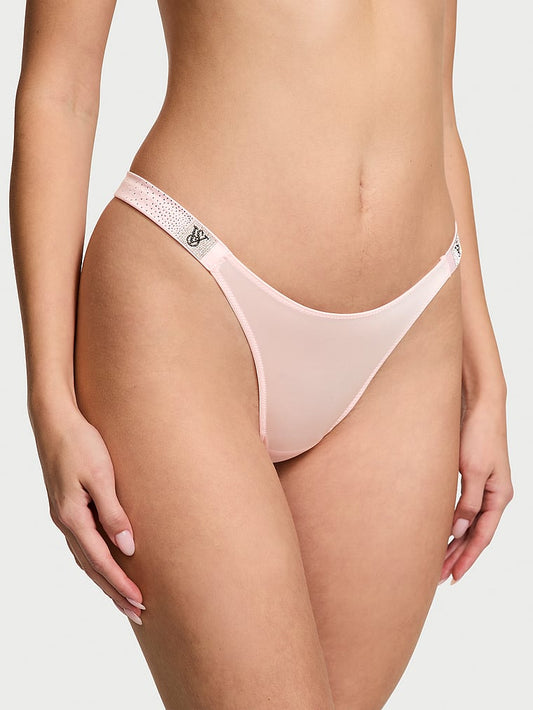 Scattered Shine Strap Thong Panty