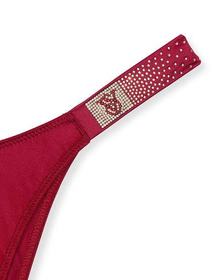 Scattered Shine Strap Brazilian Panty