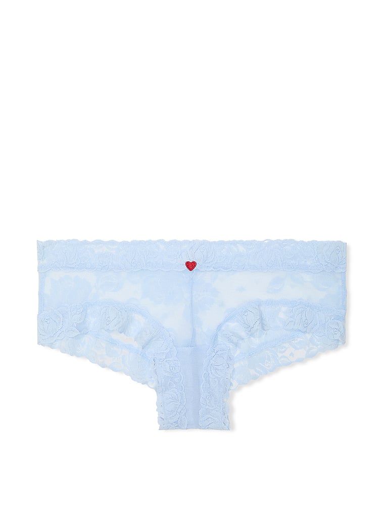 Lace Heart Blooms Cheeky Panty