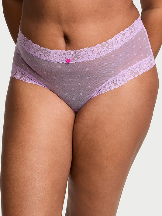 Lace Heart Blooms Cheeky Panty