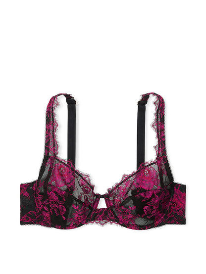 The Fabulous by Victoria's Secret Unlined Rose Lace Full-Cup Bra