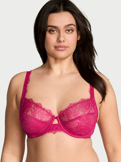 The Fabulous by Victoria's Secret Unlined Rose Lace Full-Cup Bra