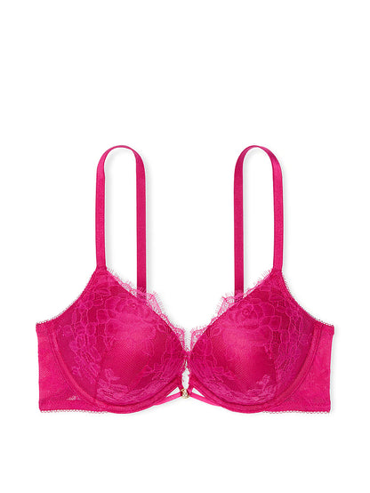 Bombshell Add-2-Cups Rose Lace Push-Up Bra