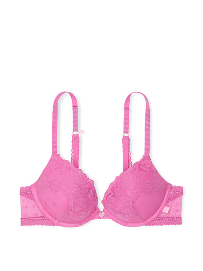 Victoria's Secret Sexy Tee Heart Bloom Lace Push-Up Bra