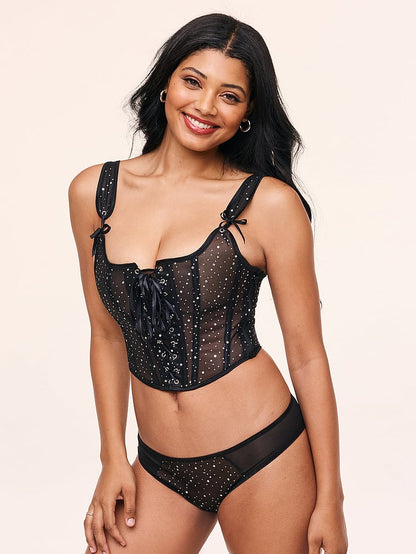 Diamond Corset + Panty Set