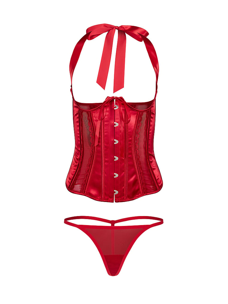 Amadine Corset + G-String Panty Set